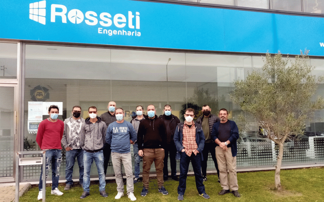Rosseti Engenharia promotes a specializaed wind assembly’s training